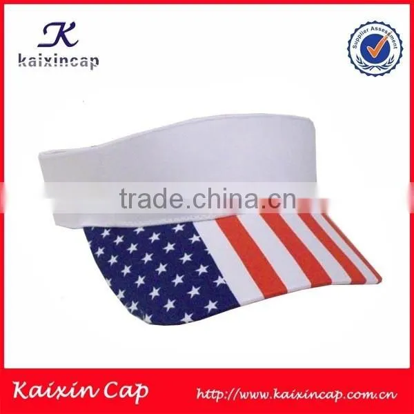 Custom Blank Pink Cotton Wide Brim UV Sun Visot Hat Cap photo-2