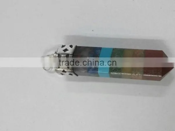 7 Chakra Point Gemstone Pendants photo-2
