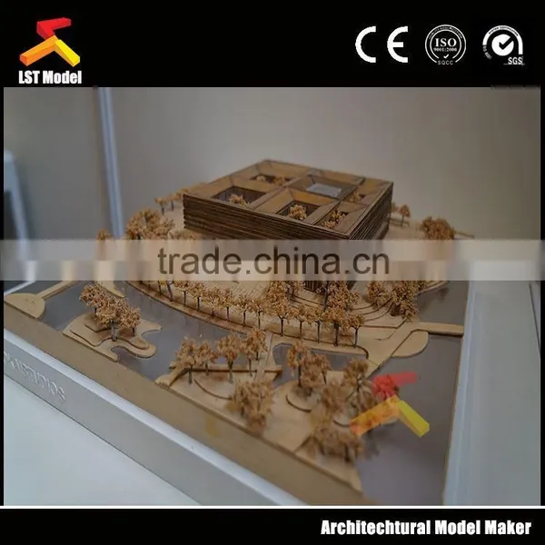 Different Scale Residential Building Miniature Model Making photo-2