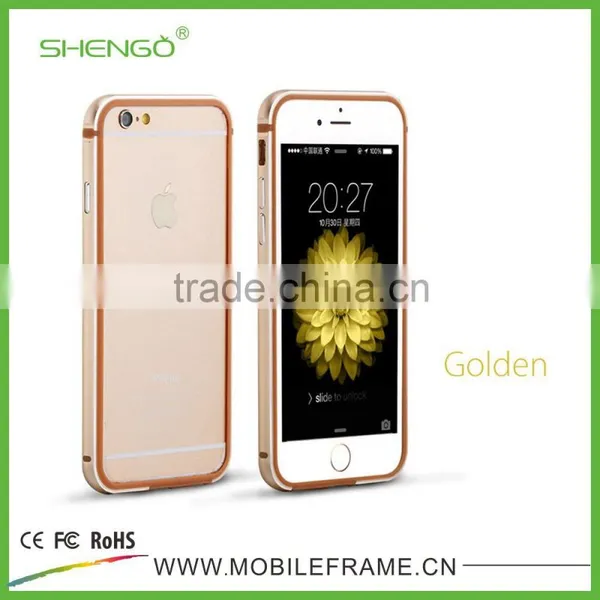 New Design Soft TPU With Metal Bumper for IPhone 6 photo-2