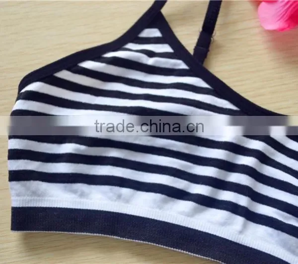 Bodyline Cami Seamless Young Girls Sports Crop Tops Bra Underwear