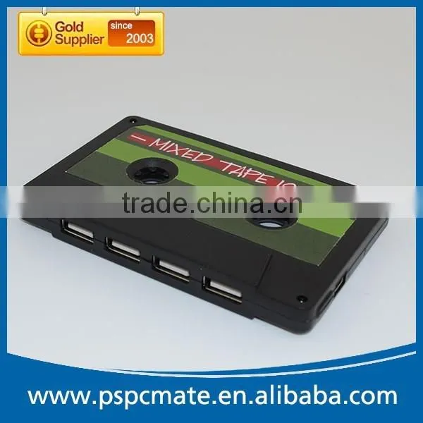 Computer 2.0 High Speed Cassette Shape 4 Port USB HUB photo-3