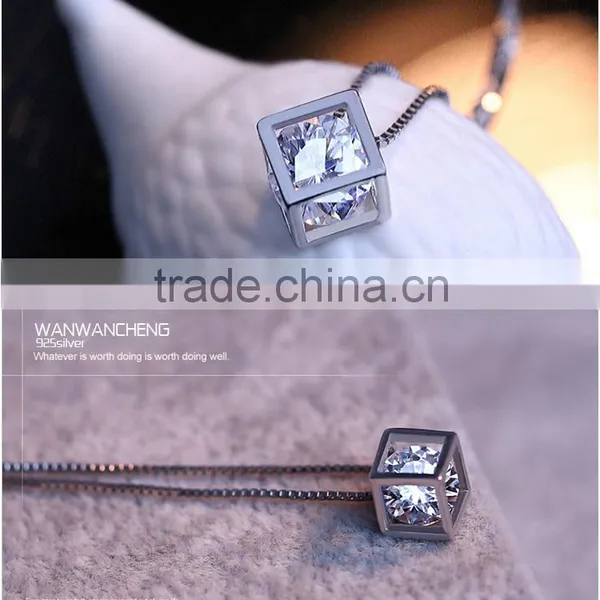Infinite Costum 925 Sterling Silver Jewelry Real Silver Necklace Jewellery photo-2