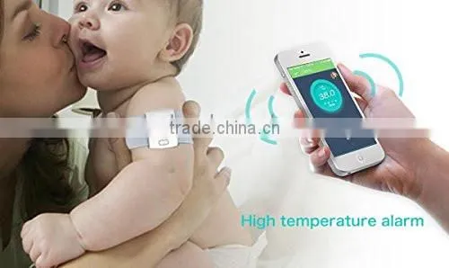 2016 Smart Kid Armband of Digital Thermometer for Children With Smartphone App photo-6