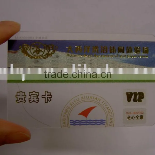 High Quality Pvc Embossing Card