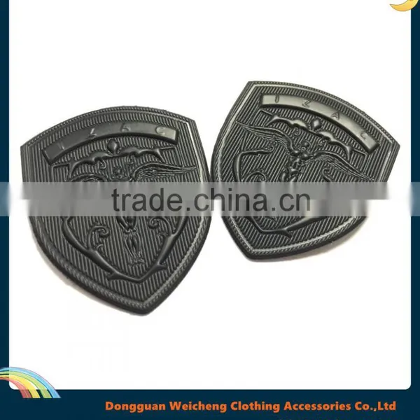 Custom Garment Accessories Eco-friendly 3D PVC Rubber Patches photo-2