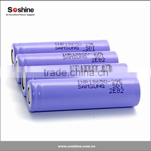 SAMSUNG INR 18650 29E 3.7V 2900mAh 10A Authentic Rechargeable Vaporizer Battery photo-2