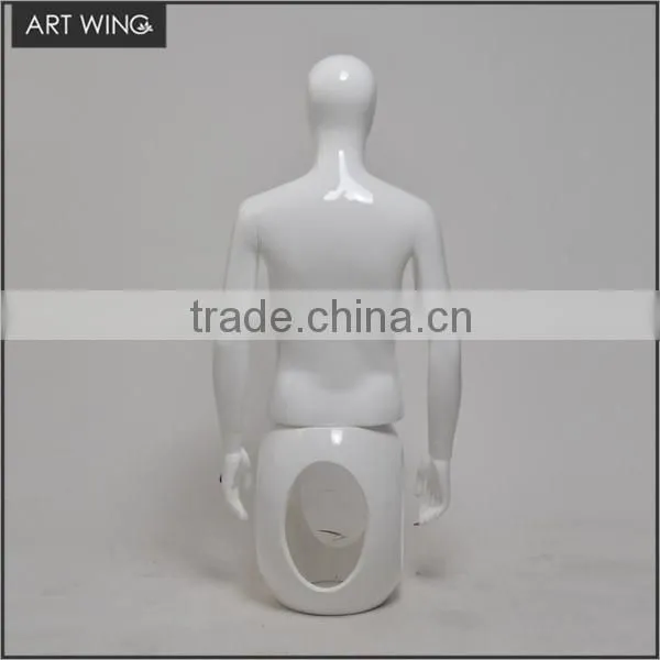 Sexy Half Body Vintage Man Mannequin Torso Big Hip With Wooden Arms Supplier's Choice photo-2