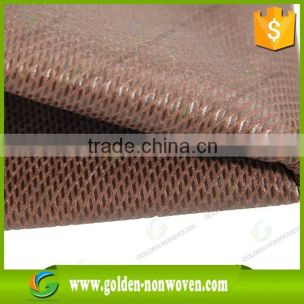 Cross Pattern Spunbond PP Non Woven Fabric pp Cambrelle Shoes Interlining Material photo-4
