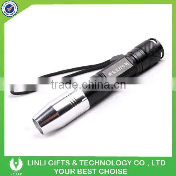 Cree Q5 double light jade flashlight