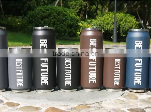 Wholesale Christmas Gift Traditional Double-wall Vacuum Beer Can for Memory photo-3