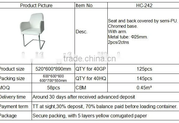 Dining Chair and Cinema Chair HC245 photo-6