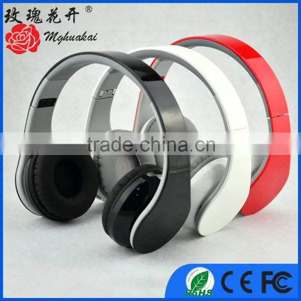Radio Bluetooth Headphone With Memory Card Slot and Printed Logo OEM photo-4