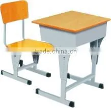 Ningbo cheap price school furniture library desks and chairs manufacturer