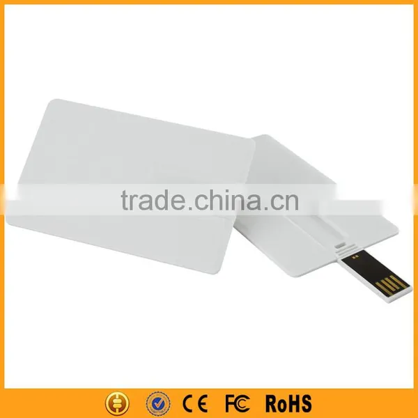 Best Business Gift Popular Plastic USB Flash Drive Card 8gb photo-3