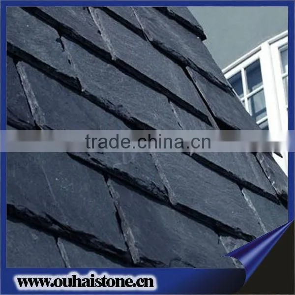 Hot Sale Colorful Natural Black Slate Flat Roof Tiles