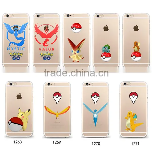 2016 for Pokemon go Shell Phone Covers Soft /hard Case for Samsung Edge Lite S6 Galaxy S7 for Pokemon go for Iphone 6 Case photo-4