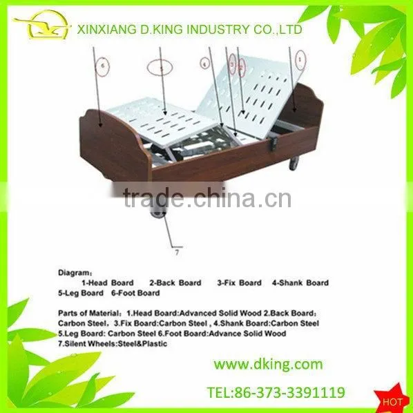 Wooden Electric Home Care Beds as Low as Possible