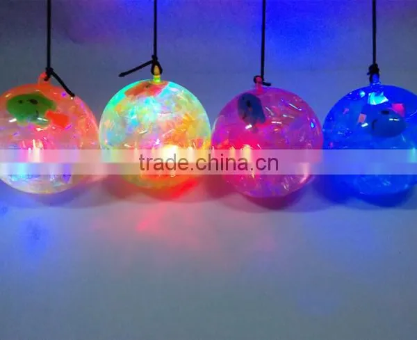 Water Bouncy Ball With Toys Seriesand and Glitter Powder Led Super Bouncy Ball photo-3