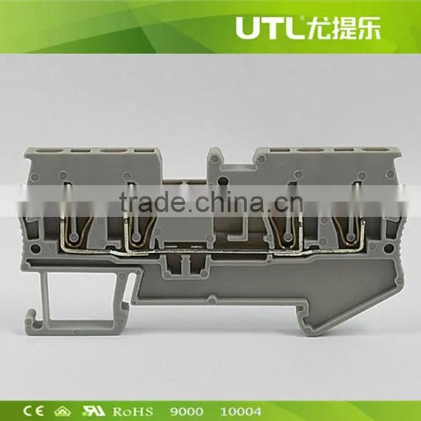 New UTILITY Spring Cage Clamping Terminal Block photo-3