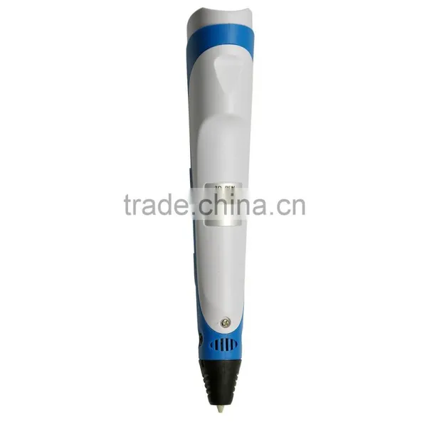 Semi-Automatic 3D Printing Pen 3d Printer Pen Blue photo-4