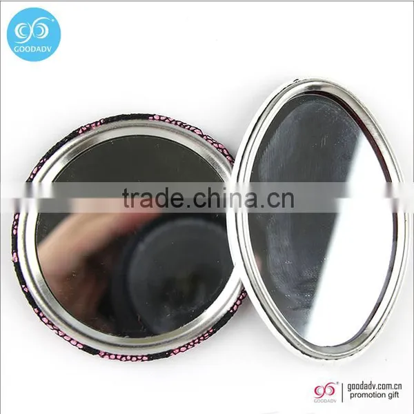 Hot Selling Gifts Cheap Custom Mini Pocket Mirror Round Hand Mirror photo-2