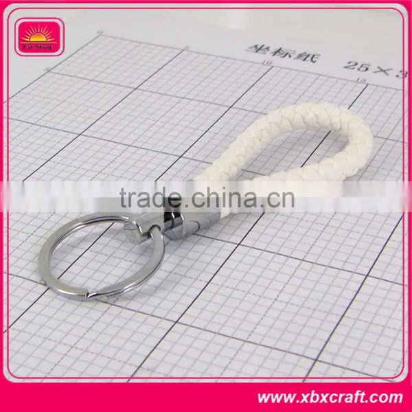 Custom Beautiful High Quality Metal Leather Keychain photo-3