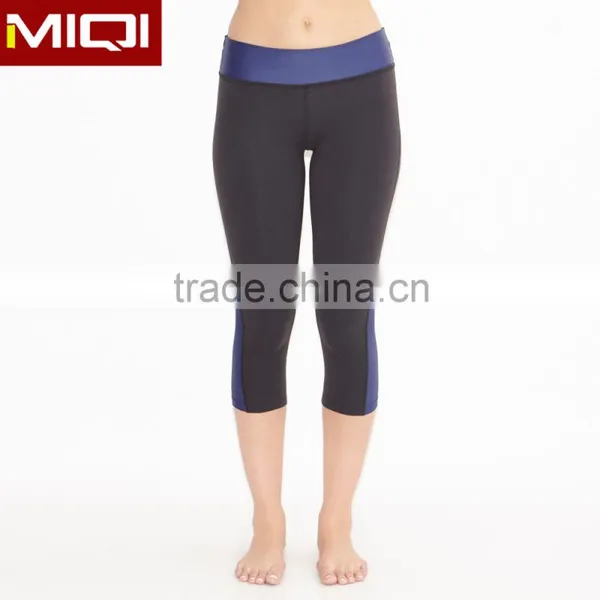 Private Rable Yoga Gym Wear Women Tights Capris Wicking Super Soft Running Pants photo-3