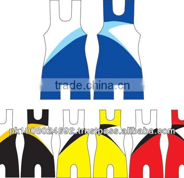 Custom Sublimation Wrestling Singlet