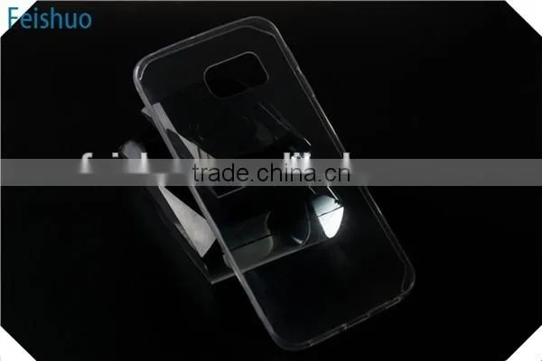 For Galaxy S6 Edge Case Ultra Thin Soft Silicon TPU Clear Phone Case For Samsung Galaxy S6 Edge G9250 Flexible Rubber Cover Case photo-2