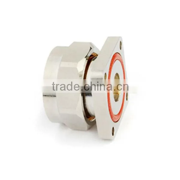RF Coaxial Connector 7/16 Din Male 4-hole Panel Mount photo-2