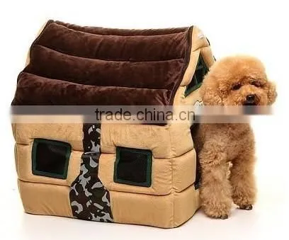 Pet House/dog House,sof Brown Pet House