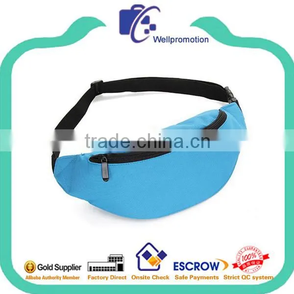 Cheap Polyester 2 Zipper Pockets Fanny Packs for Women photo-4
