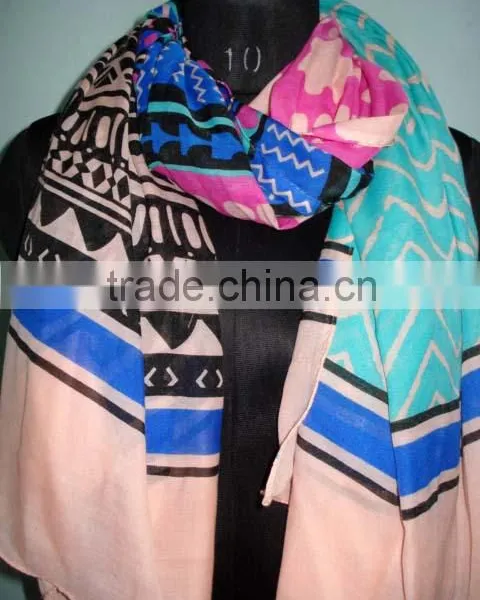 COTTON PRINTED SCARF 2014 photo-5