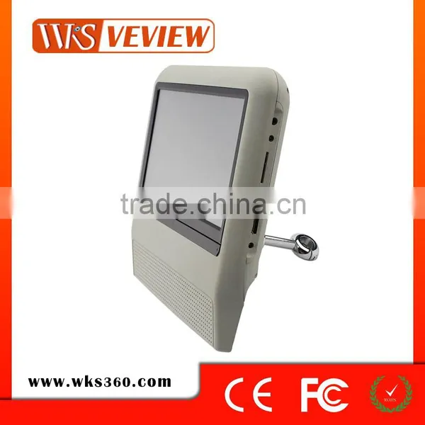 9inch Digital TFT LCD Screen With Slot-in DVD Loader,without Pillow