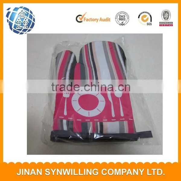2015 Hot Sale 100% Cotton Kitchen Glove/oven Mitt for Promotion photo-3