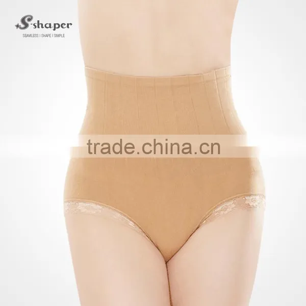 S-SHAPER OEM Service Women's High Waisted Tummy Control Briefs Body Shaper Pants photo-4
