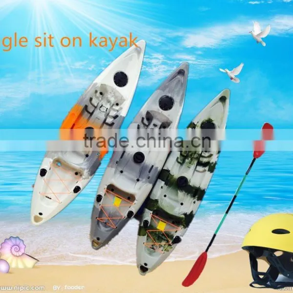 Single Sit on Top Fishing Kajak,plastick Kayak , Plastic Canoes photo-2