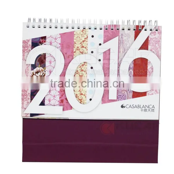 Custom Design Desk Calendar Yearly Wall Calendar Printable photo-5