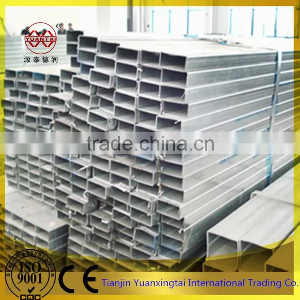 Best Price Galvanised Pipe /GI Rectangular Section Tube/Galvanised RHS Pipes Made in China photo-4