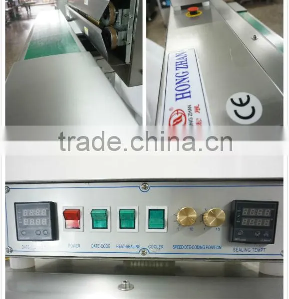 Continuous Small Plastic Bag Sealing Machine With Ink Printing photo-5