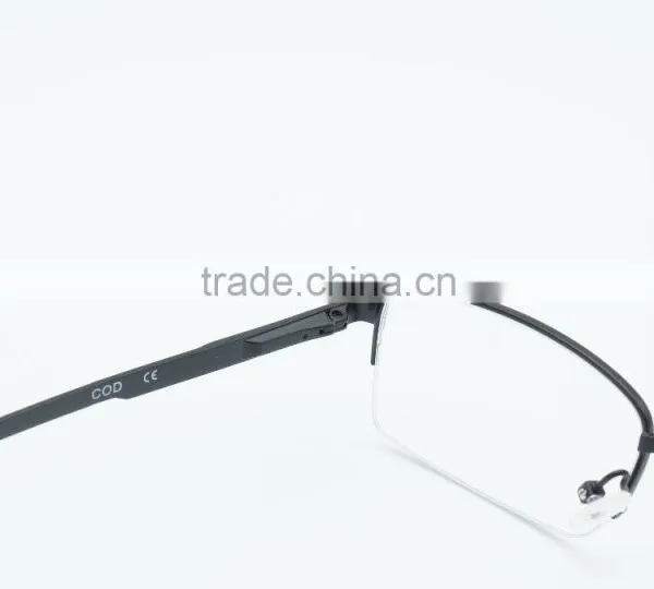 Italy Design Optics High Quality Half Frame Man Titanium Eyewear Frames photo-4