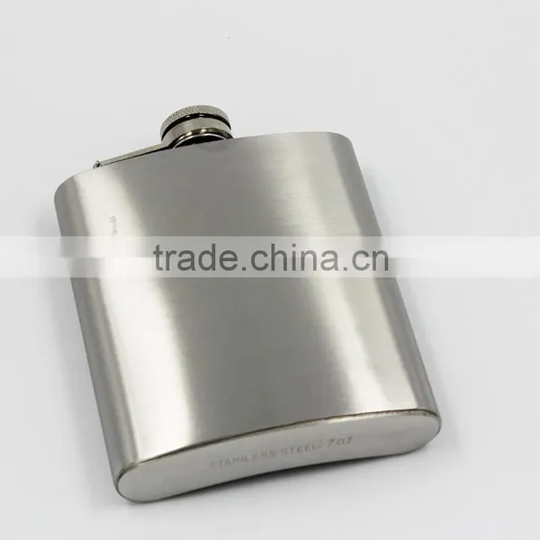 7oz Mini Flask Leak-proof Eco-friendly FDA LFGB Stainless Steel Hip Flask Lead Pb Free photo-2