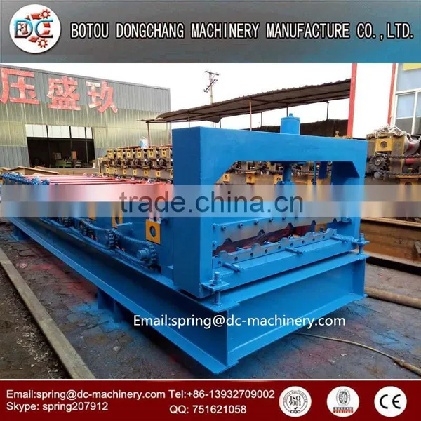 Trapezoid Roofing Sheet Metal Deck Roll Forming Machine Price