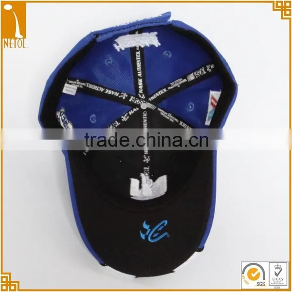 Good Quality Printed Tape 3D Embroidered Car Racing Baseball Caps photo-4