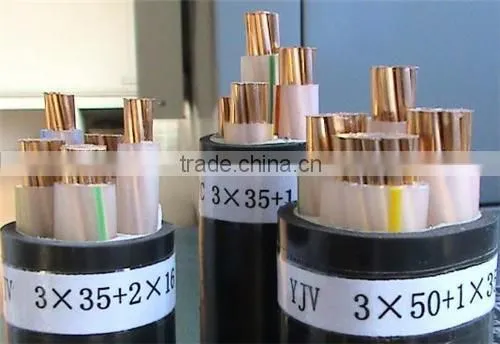2016 4 Core XLPE PVC Copper Aluminum Steel Armoured Power Cable