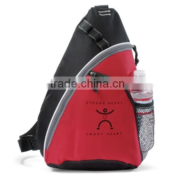 Wholesale Polyester Gym Sling One Shoulder Sports Backpack Bag photo-4