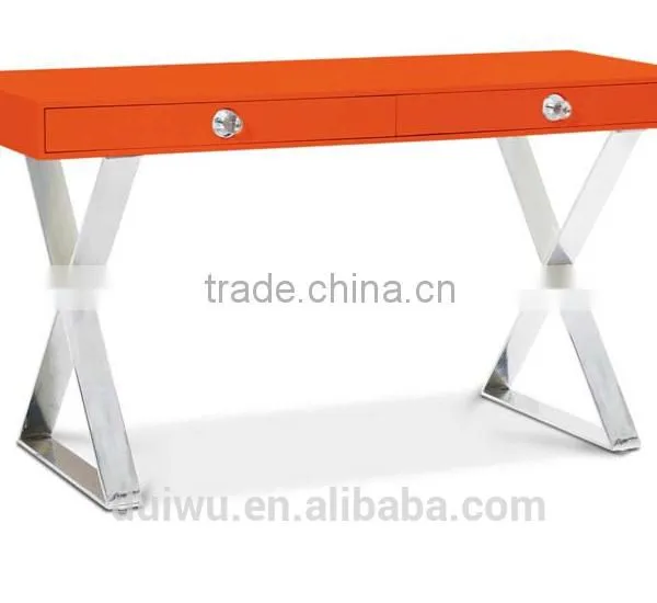 Latest Modern Wooden Executive Office Desk Side Table Design photo-5