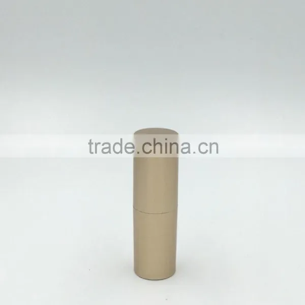 Matte Metal Lipstick Tube Gold Lipstick Tube Luxury photo-2