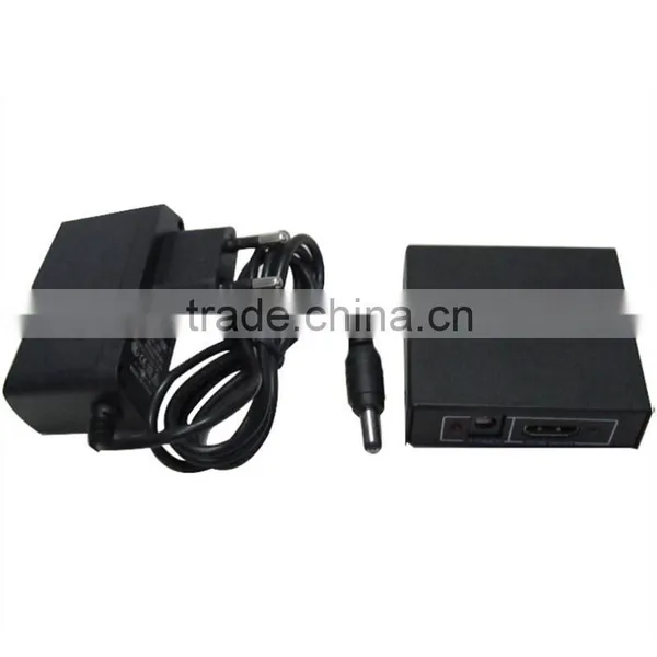 Splitter 2 Fach 1x2 1080p Auch Fur 3D 1:2 Verteiler HDCP Full HD 1 In 2 Out photo-2